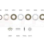 EXEDY Triple Carbon Clutch Kit for Evo 4-9 (MM023HBMC1) *Discontinued*