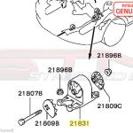 Mitsubishi Motor Mount - Evo 8/9 (6-Speed Transmission)
