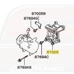 Mitsubishi OEM A/C Compressor Bracket for Evo 8/9 (MN124554) *Discontinued*