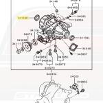 Mitsubishi OEM Axle Seals for Evo X