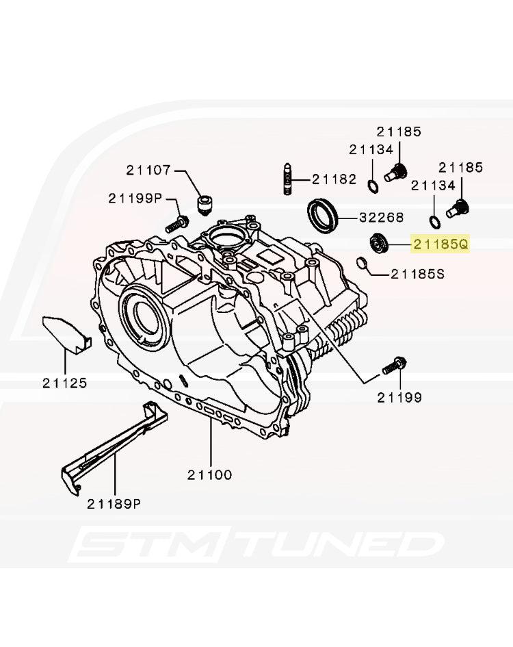 Mitsubishi OEM Transmission Plug for 6-Speed Evo 8/9 MR (MN132393)