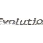 Mitsubishi OEM Evolution Trunk Badge for Evo 7/8/9 (MN154916)