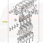 Mitsubishi OEM 4G63 Short Block for Evo 9 (10103W180P) *Discontinued*
