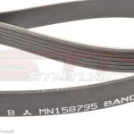 Mitsubishi Accessory/Alternator Belt - Evo 7/8/9 without A/C
