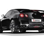 Akrapovic Titanium Catback Exhaust with Carbon Tips for R35 GTR (M-NI/T/1H-C)
