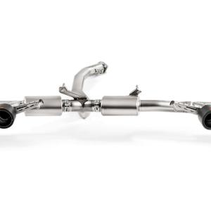 Akrapovic Titanium Catback Exhaust with Carbon Tips for R35 GTR (M-NI/T/1H-C)