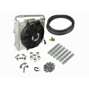 BD Diesel Xtrude Double Stacked Transmission Cooler Kit - Universial 0.50 inch Tubing