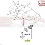 Mitsubishi Door Light Switch - 2G DSM