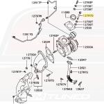 Mitsubishi OEM Turbo to Manifold Bolt for 1G/2G DSM (MR187699)