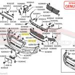Mitsubishi OEM Push Clip for Evo 7/8/9/X (MR200300)