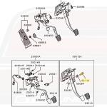Mitsubishi OEM Brake Pedal Sensor Switch for Evo 7/8/9 (MR228924)