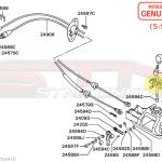 Mitsubishi Gearshift Lever Retainer - Evo 7/8/9 (5-Speed)