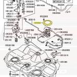 Mitsubishi OEM Fuel Pump Bracket Plate for Evo 7/8/9 (MR271158)