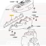 Mitsubishi OEM 4G63 Exhaust Manifold Gasket for Evo/DSM (MR323654)