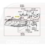 Mitsubishi Retaining Clip for Evo 7/8/9/X (MR393386)