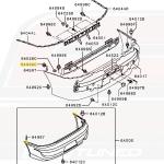 Mitsubishi Retaining Clip for Evo 7/8/9/X (MR393386)