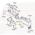 Mitsubishi OEM Interior Clip for Evo 4-X (MR402859)