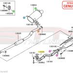 Mitsubishi Downpipe Donut Gasket - Evo 7-9/X