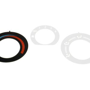 Mitsubishi OEM HVAC Heater Labels for Evo 7/8/9
