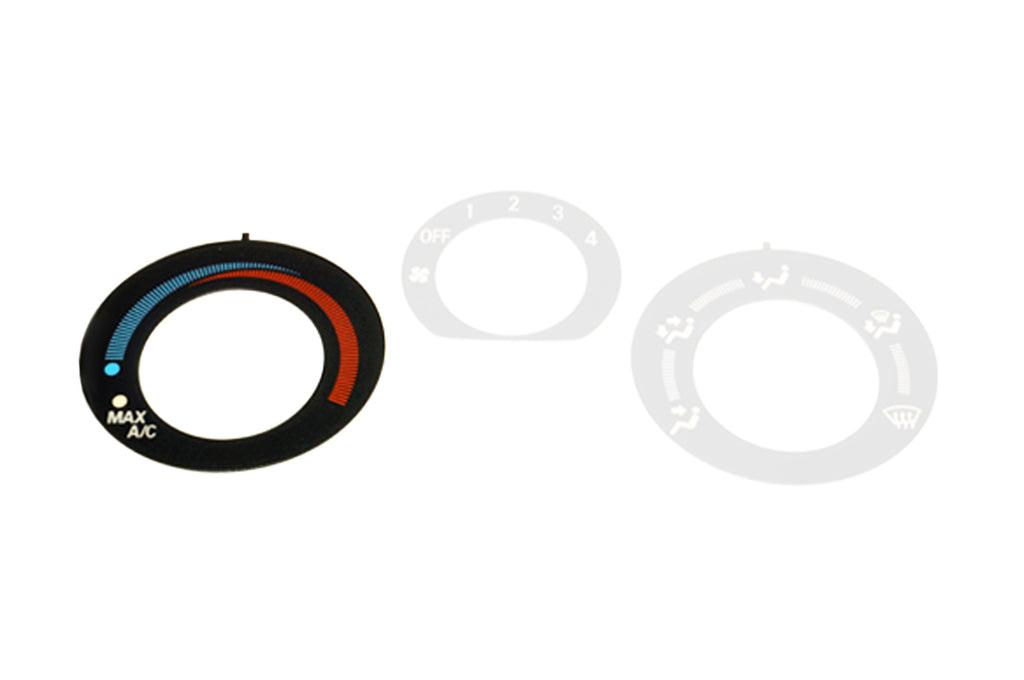 Mitsubishi OEM HVAC Heater Labels for Evo 7/8/9