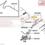 Mitsubishi Rear Wiper Arm Cover - Evo 7/8/9