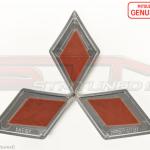 Mitsubishi Front Bumper Diamond Emblem - Evo 8