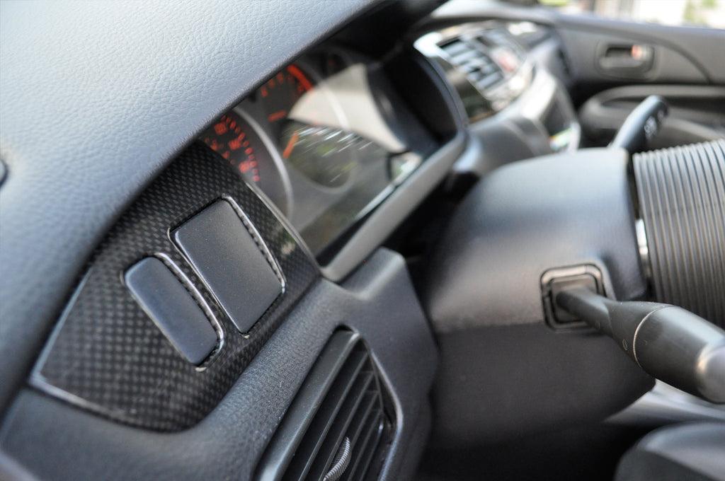 Mitsubishi OEM Carbon Fiber Interior Trim Panels for Evo 8/9