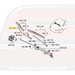 Mitsubishi OEM Windshield Wiper Arm (RH) for Evo 8/9 (MR971004)