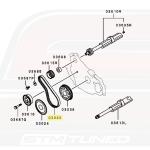 Mitsubishi OEM Balance Belt for 4G63 Evo/DSM (MR984778)