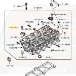 Mitsubishi OEM Camshaft Cap Bolt for 4G63 Evo DSM GVR4 (MS101353)