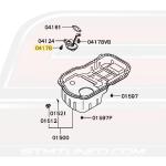 Mitsubishi OEM Oil Strainer Bolt for 4G63 Evo/DSM (MS241071)