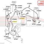 Mitsubishi A/C Line Nut - Evo 8/9