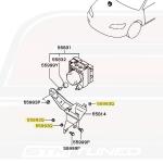 Mitsubishi OEM Hood Vent Nut / ABS Modulator for Evo 8/9 (MS440502)