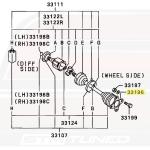 Mitsubishi OEM M10 Washer for 1G/2G DSM Rear Mount/Axle (MS450043)