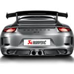 Akrapovic Slip-On Titanium Exhaust with Tips for Porsche 911 GT3/RS (MTP-PO997GT3H/1)