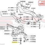 Mitsubishi Suspension Bolt - Evo 8/9