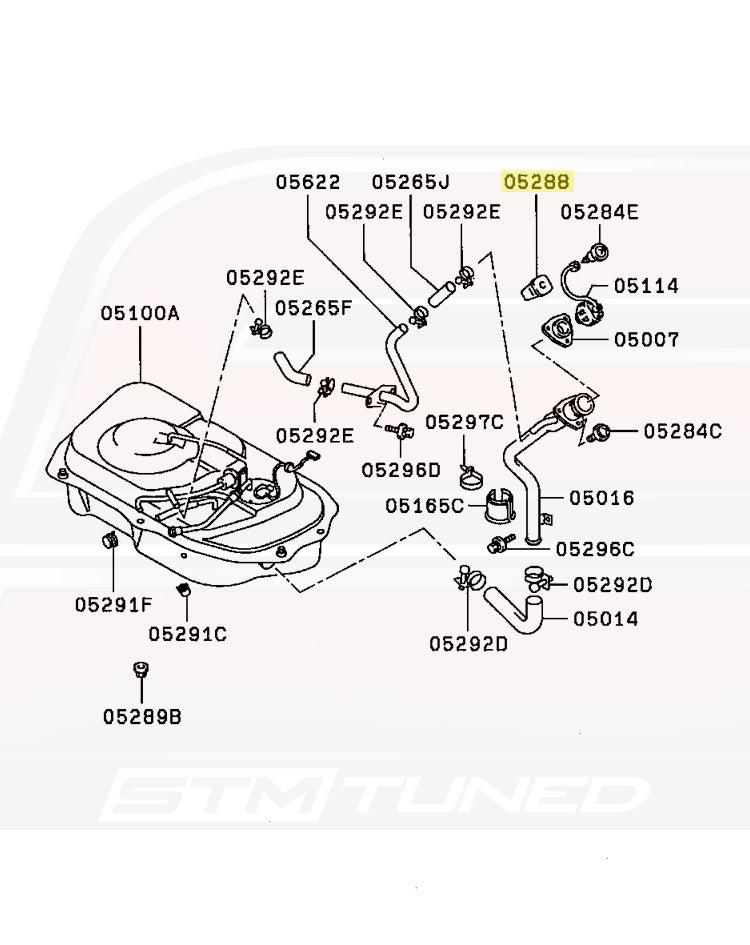 Mitsubishi OEM Speaker/Mirror Grommet (MU480032)