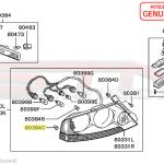 Mitsubishi Taillight Grommet - Evo 7/8/9