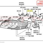 Mitsubishi OEM HID Light Bulb for Evo 7/8/9/X (MU820005)