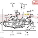 Mitsubishi OEM HID Light Bulb for Evo 7/8/9/X (MU820005)