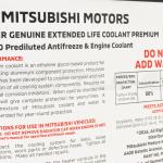 Mitsubishi Motors Long Life Coolant 1 Gallon (MZ320125)