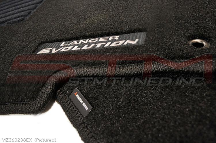 Mitsubishi OEM Floor Mats for Evo X (MZ360238EX) *Backorder*