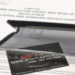 Mitsubishi OEM Rain Guards for Evo 7/8/9 (MZ562845EX)