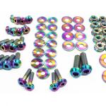 Dress Up Bolts Titanium Engine Bay Kit for R35 GTR (NIS-035)