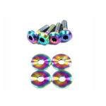 Dress Up Bolts Titanium Engine Cover Kit for R35 GTR (NIS-039)