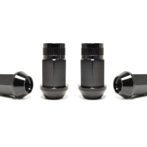 NRG Aluminum Lug Nuts M12x1.25 Gloss Black Set of 4 (LN-110BK) *Unavailable*