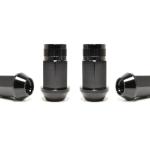 NRG Aluminum Lug Nuts M12x1.25 Gloss Black Set of 4 (LN-110BK) *Unavailable*