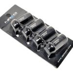 NRG Aluminum Lug Nuts M12x1.25 Gloss Black Set of 4 (LN-110BK) *Unavailable*