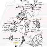 Mitsubishi OEM Oil Return Line to Oil Pan Bolt & Gasket Kit for DSM / Evo 4-9