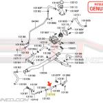 Mitsubishi OEM Turbo Coolant Feed Hose for 2G DSM (MD306415) *Discontinued*